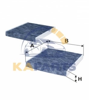 WP2015 WIX FILTERS Фільтр салону
