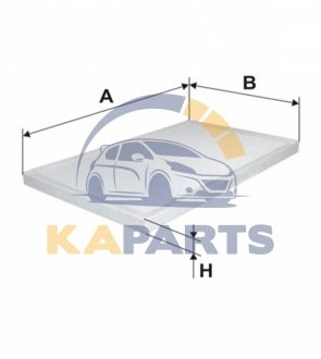WP6872 WIX FILTERS Фильтр салона
