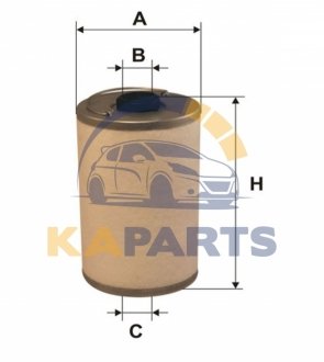 33167FE WIX FILTERS Топливный фильтр