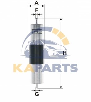 WF8168 WIX FILTERS Фильтр топливный