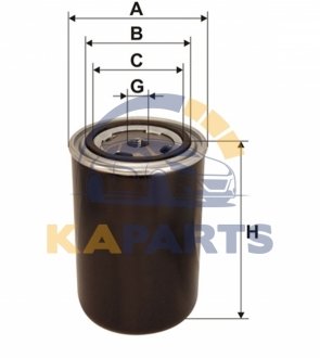 95034E WIX FILTERS Фильтр топливный DAF, IVECO