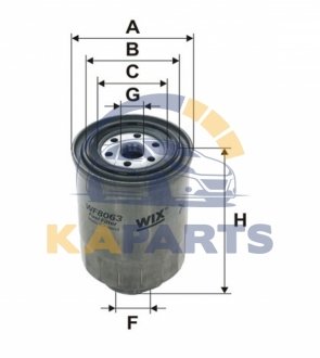 WF8063 WIX FILTERS Фільтр палива