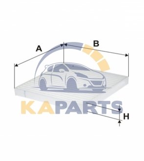 WP2122 WIX FILTERS Фильтр салону