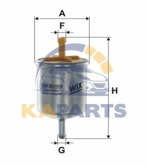 WF8099 WIX FILTERS Фильтр палива