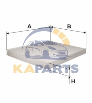 WP6812 WIX FILTERS Фільтр салону