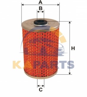 95124E WIX FILTERS Фильтр палива