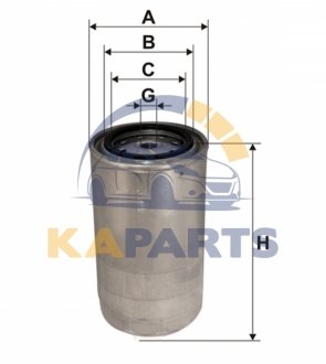 95016E WIX FILTERS Фільтр палива