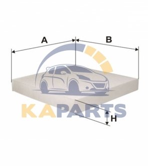 WP6834 WIX FILTERS Фильтр салона