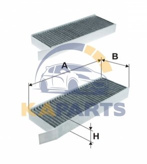 WP2117 WIX FILTERS Фильтр салону