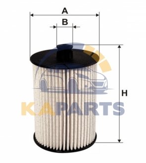 WF8313 WIX FILTERS Фильтр топливный VW LT 28-46 II (02-06) (WF8313) WIX