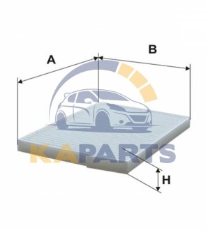 WP2004 WIX FILTERS Фильтр салону