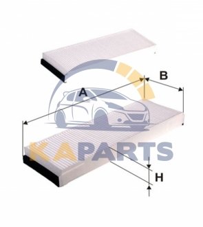 WP9188 WIX FILTERS Фильтр салона