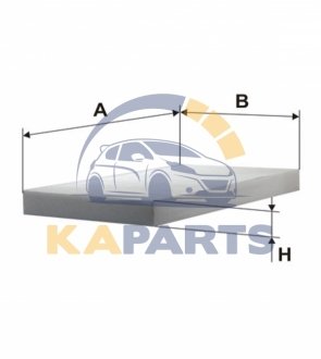 WP6864 WIX FILTERS Фільтр салону