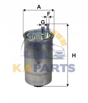 WF8488 WIX FILTERS Фильтр палива