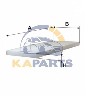 WP6868 WIX FILTERS Фильтр салону