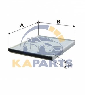 WP2028 WIX FILTERS Фильтр салона