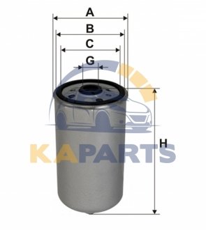 95003E WIX FILTERS Фільтр палива