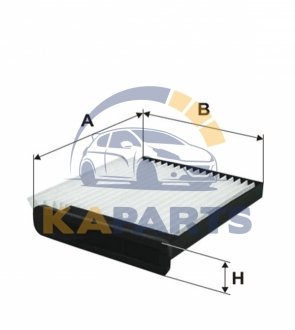 WP2060 WIX FILTERS Фильтр салону