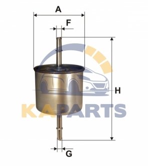 WF8169 WIX FILTERS Фільтр паливний