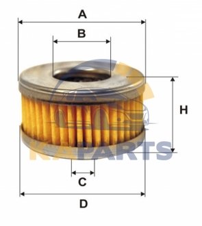 WF8351 WIX FILTERS Фильтр палива