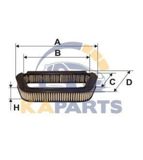 WP9173 WIX FILTERS Фільтр салона вугільний