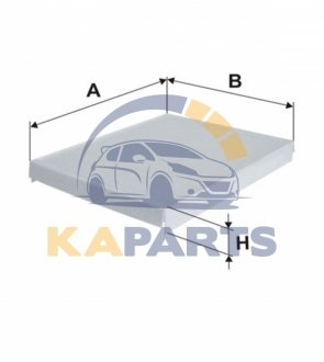 WP2056 WIX FILTERS Фильтр салону