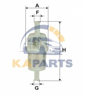 WF8126 WIX FILTERS Фільтр палива