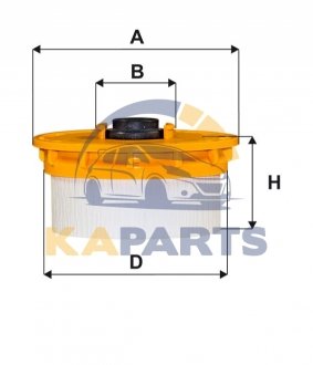 WF8503 WIX FILTERS Фильтр палива