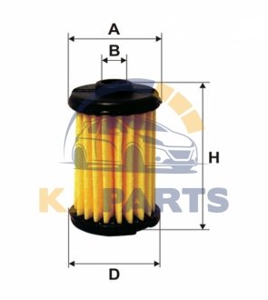 WF8347 WIX FILTERS Фільтр паливний LPG