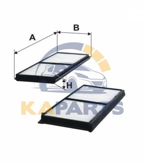 WP9380 WIX FILTERS Фильтр салону