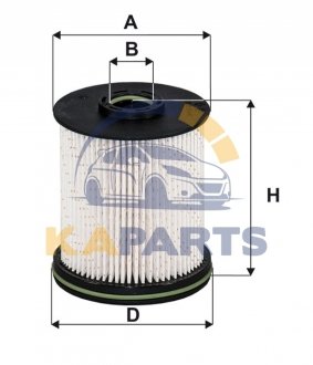 WF8522 WIX FILTERS Фильтр палива