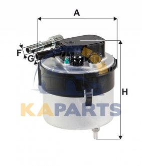 WF8451 WIX FILTERS Фільтр палива