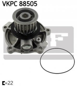 VKPC 88505 SKF Водяна помпа