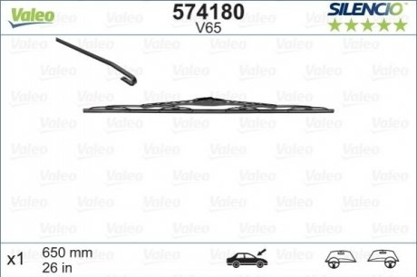 574180 Valeo Склоочисник