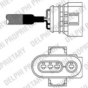 ES10568-12B1 Delphi Лямбда-зонд