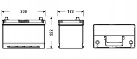 EB954 EXIDE Акумулятор