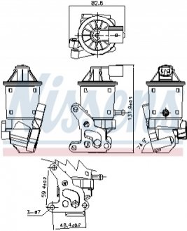 98152 NISSENS Клапан рециркуляціі ВГ (EGR)