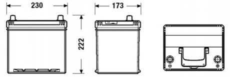 EB604 EXIDE Аккумулятор