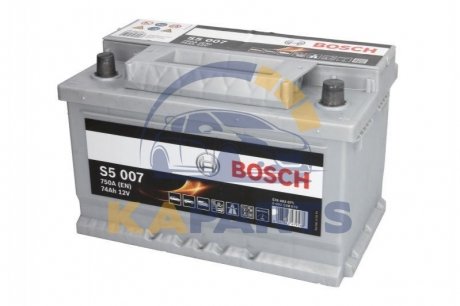 0 092 S50 070 BOSCH Акумулятор