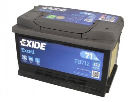 EB712 EXIDE Аккумулятор