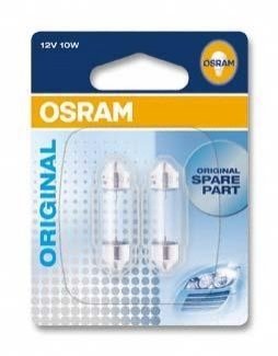 6411_02B OSRAM Автолампа Osram 12 10 SV8.5-8 Duopet. Blister (2 шт.)