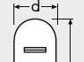 7505-02B OSRAM Лампа W21W; W21W 12V 21W W3X16D 2шт (фото 3)