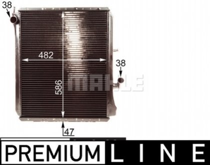 CR215000P MAHLE / KNECHT Радиатор