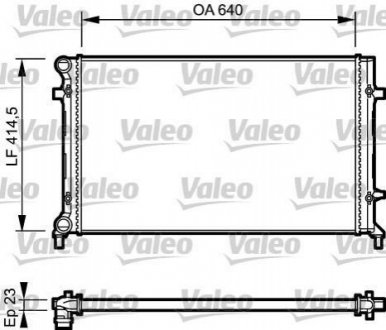 734332 Valeo Радиатор