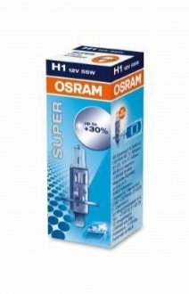 64150 SUP OSRAM Лампа H1; H1 12V 55W P14,5S Super