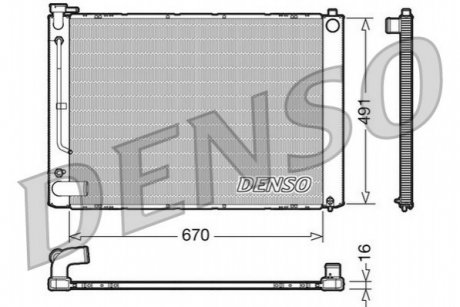 DRM50055 DENSO Конденсер