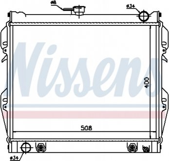 64728 NISSENS Радиатор