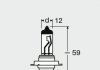 64210_01B OSRAM Лампа H7; H7 12V 75/70W P43T 1шт блистер (Ближ) (фото 3)