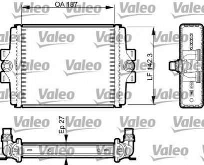 735467 Valeo Радіатор