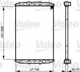 733509 Valeo Радіатор